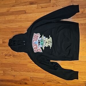 Unisex large, Backwoods Hoodie. Stitch and Grogu aka Baby Yoda. Great condition!